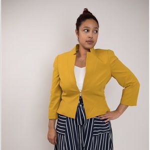 Yellow blazer
